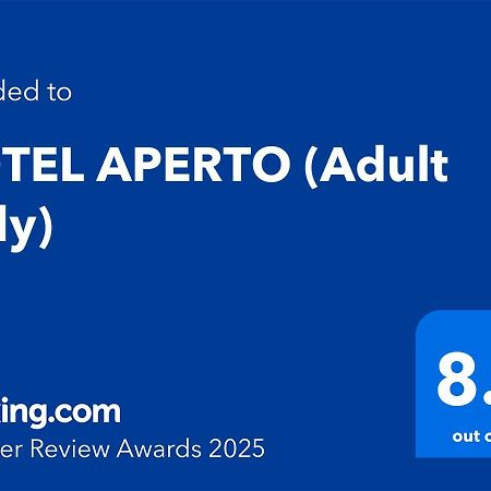 Hotel Aperto (Adults Only) Präfektur Tokio Exterior foto